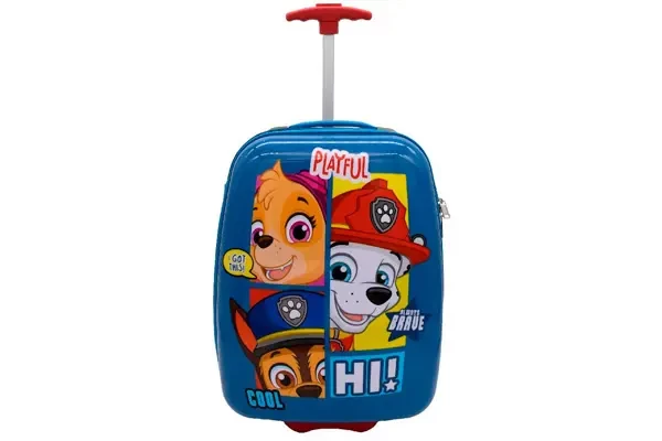 Trolley koffer Paw Patrol blauw/rood