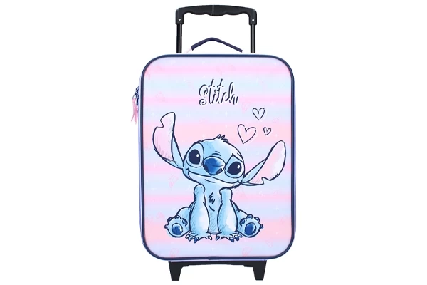 Trolley koffer Stitch Made to Roll pastel