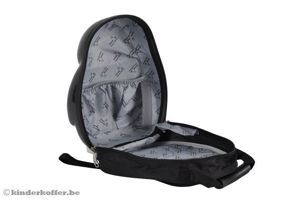 Binnenkant met opbergvak.