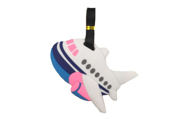 Kofferlabel Vliegtuig.