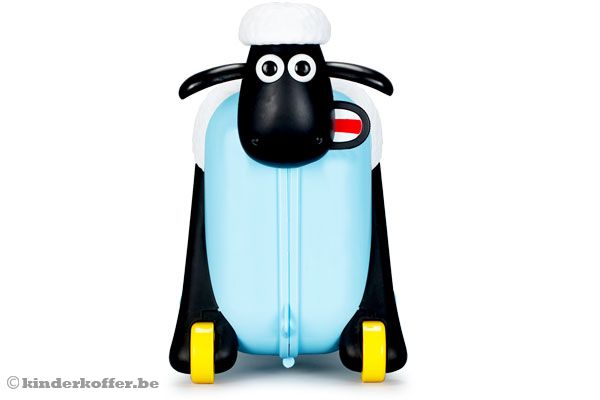 De koffer gaat open en op slot met zijn tong