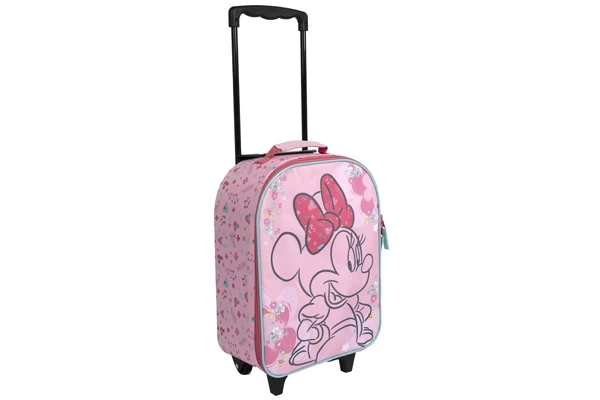 Trolley koffer Minnie Mouse bloemen