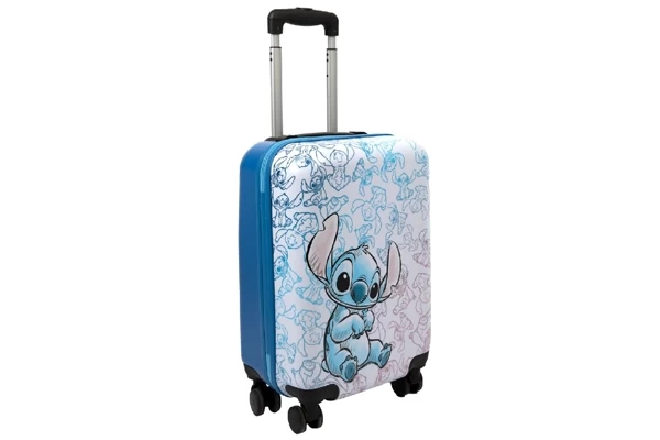 Hardcase koffer met vier wieltjes