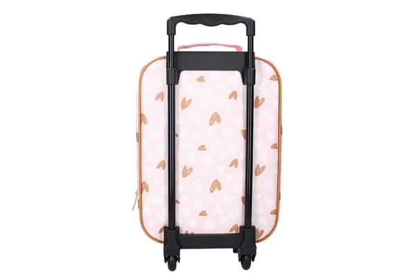 Twee wieltjes en uitschuifbaar handvat