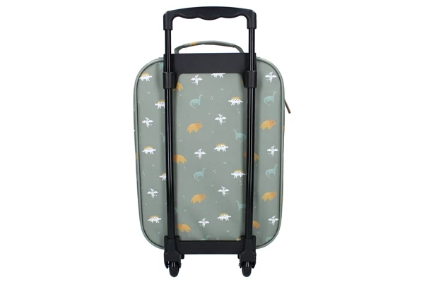 Twee wieltjes en uitschuifbaar handvat