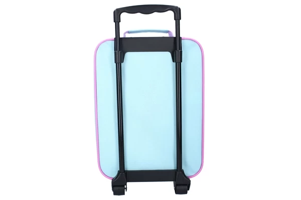 Twee wieltjes en uitschuifbaar handvat