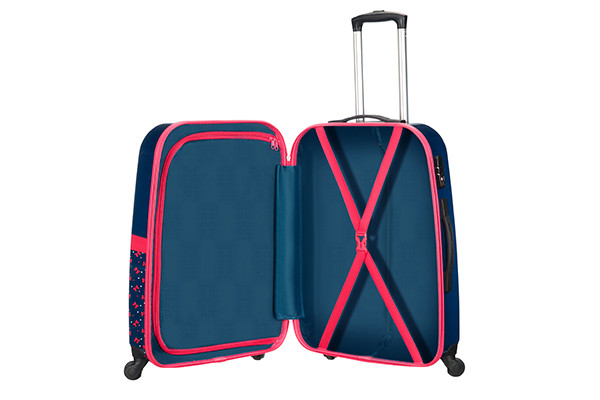 Inpakriemen en tussenschot.