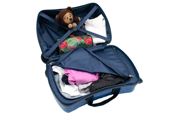 Compartiment met rits